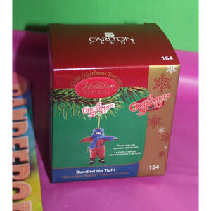 Carlton Heirloom Mini Randy A Christmas Story Bundled Up Tight Holiday Ornament